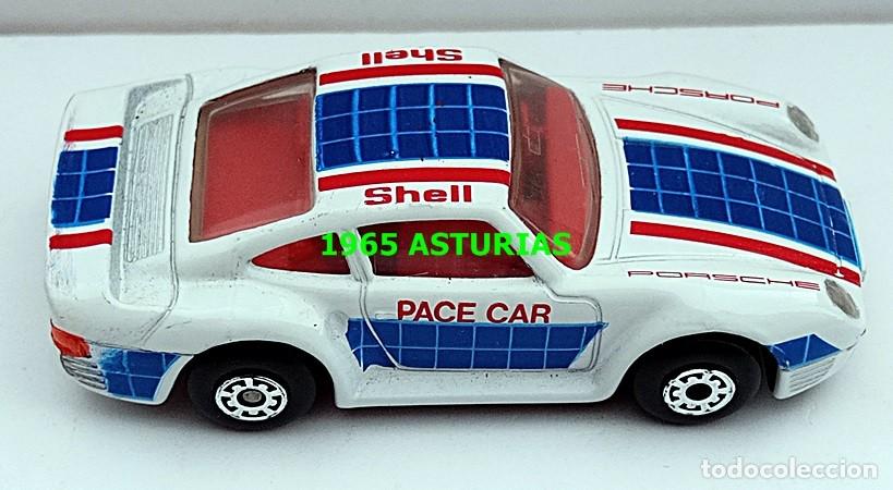 Coches a escala Matchbox: 1/58 MATCHBOX 1985 PORSCHE 959 PACE CAR SHELL - ( 1 ) - Foto 9