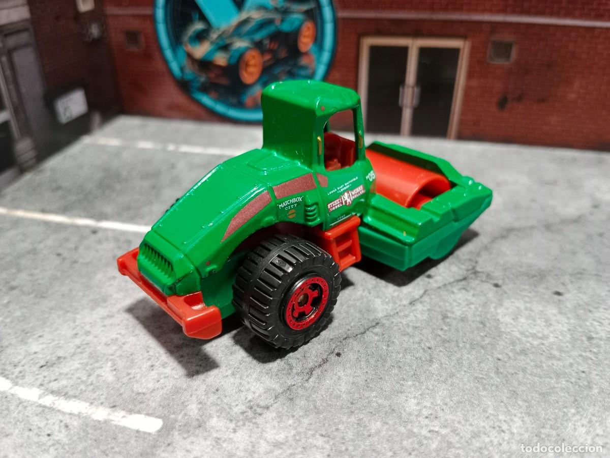 Coches a escala Matchbox: Road Roller Matchbox Mattel 1/64 - Foto 2