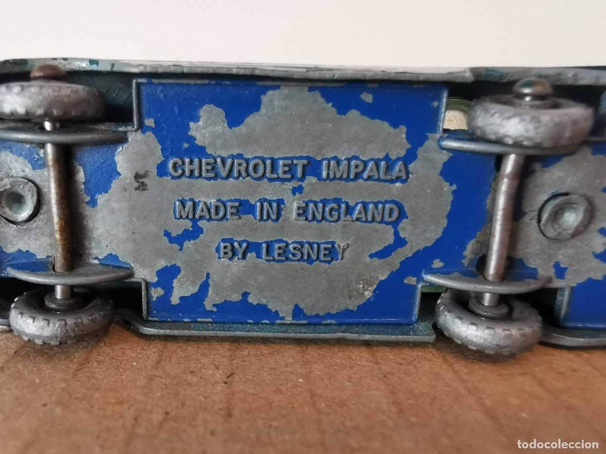 Coches a escala Matchbox: Chevrolet Impala Matchbox Lesney 1/64 - Foto 5