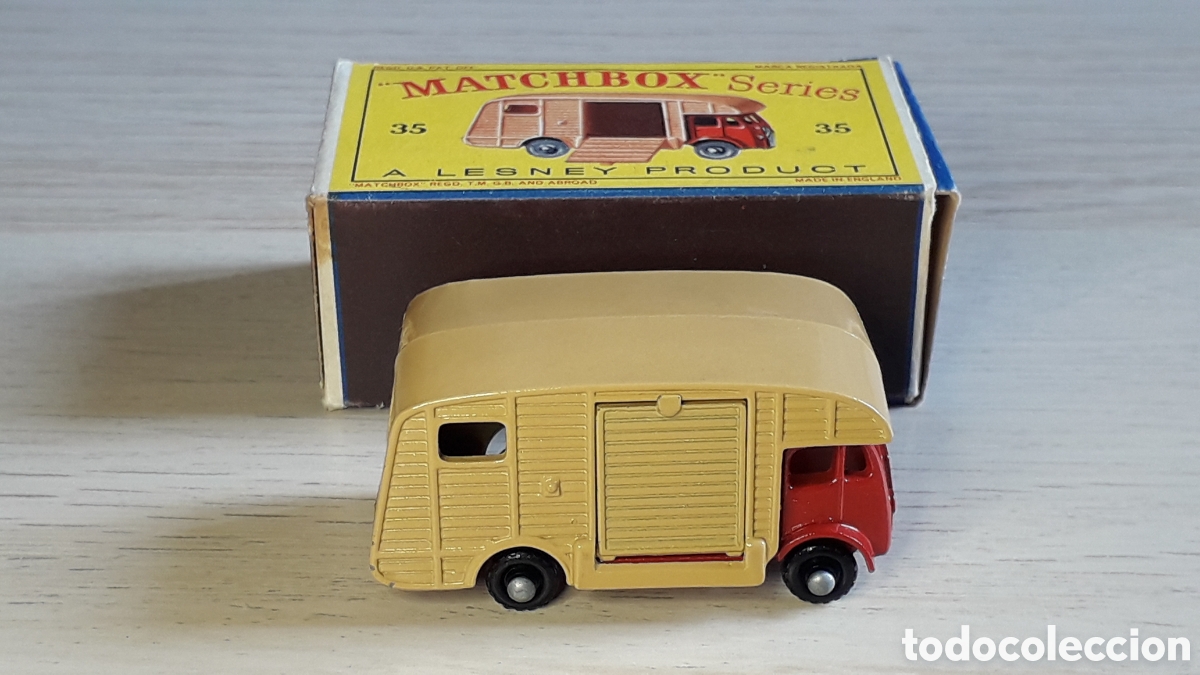erf marshall horse box *black wheels* # 35, met - Compra venta en