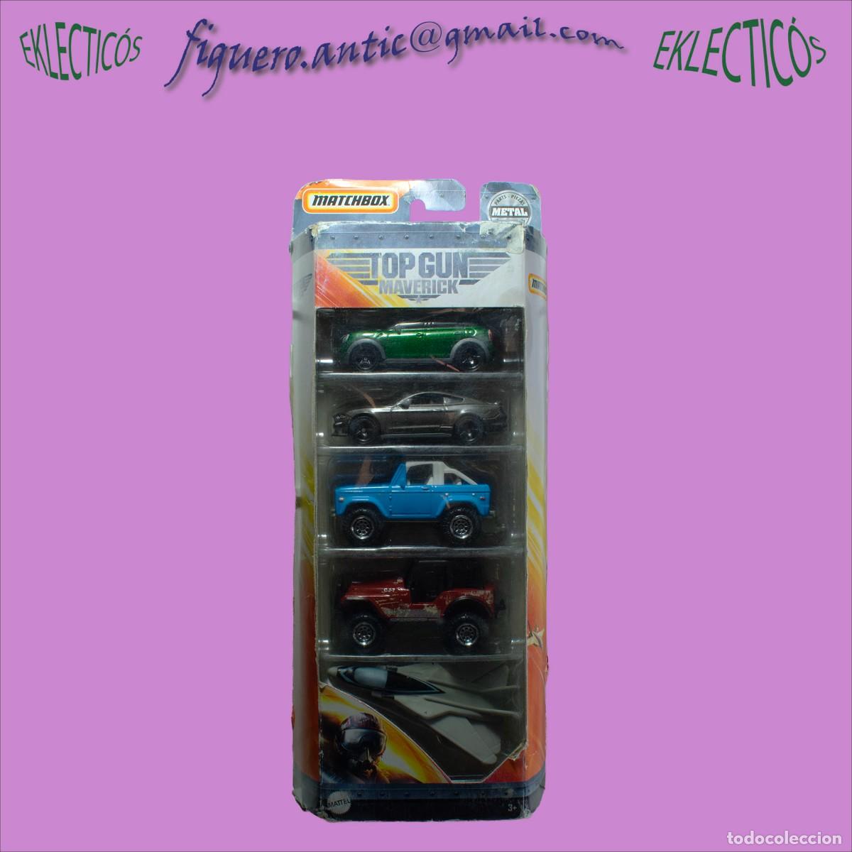 Coches a escala Matchbox: PACK MATCHBOX TOP GUN MAVERICK. MATTEL - Foto 1