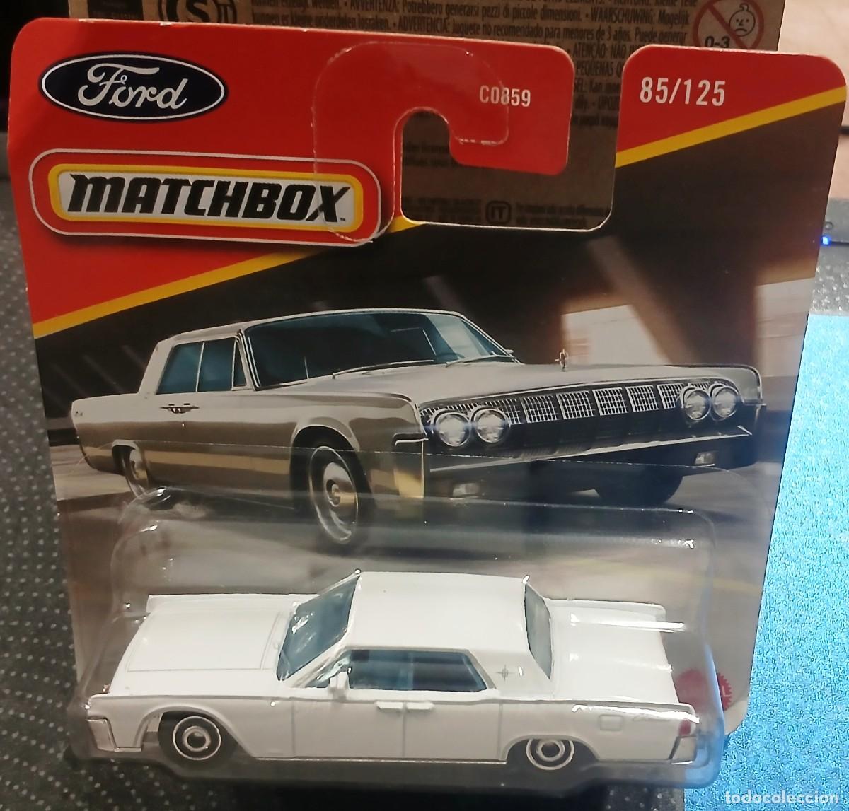 Coches a escala Matchbox: Matchbox Lincoln Continetal 1964 - Foto 4