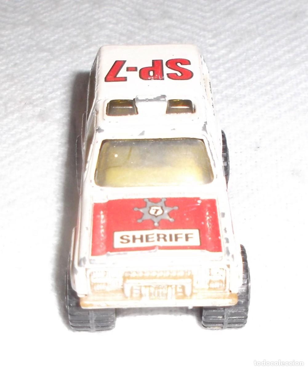Coches a escala Matchbox: coche 4 x4 matchbox SP-7 sheriff - Foto 2