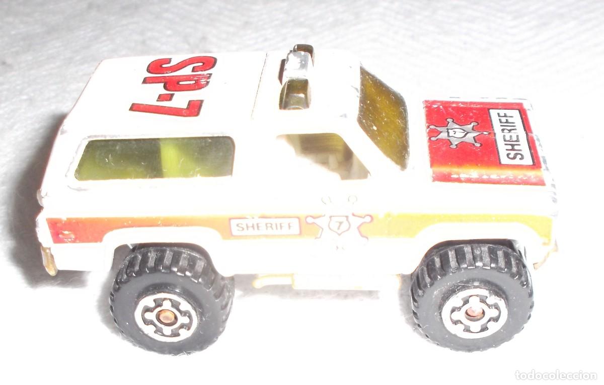 Coches a escala Matchbox: coche 4 x4 matchbox SP-7 sheriff - Foto 3