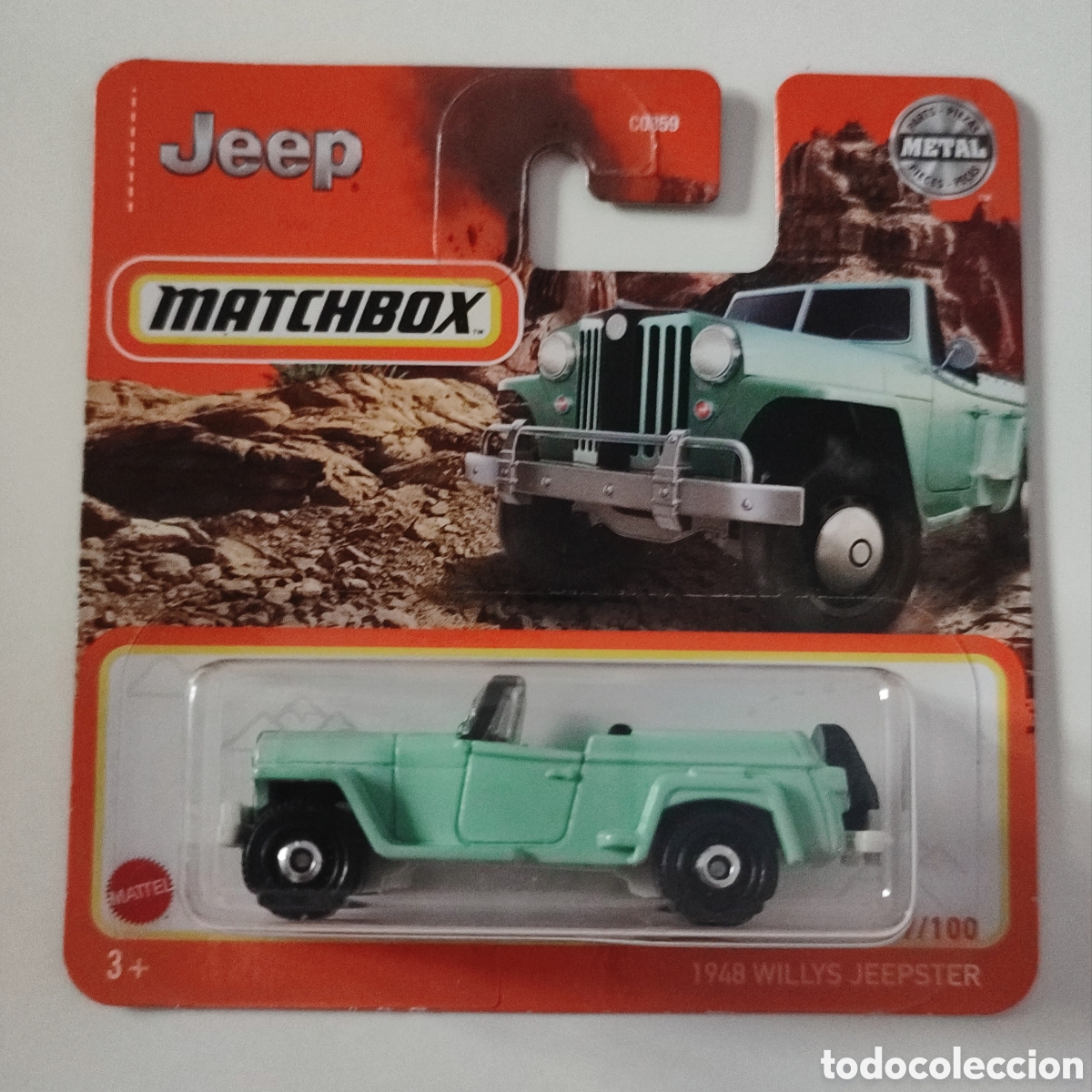 Coches a escala Matchbox: MATCHBOX - Willys Jeepster - Foto 1