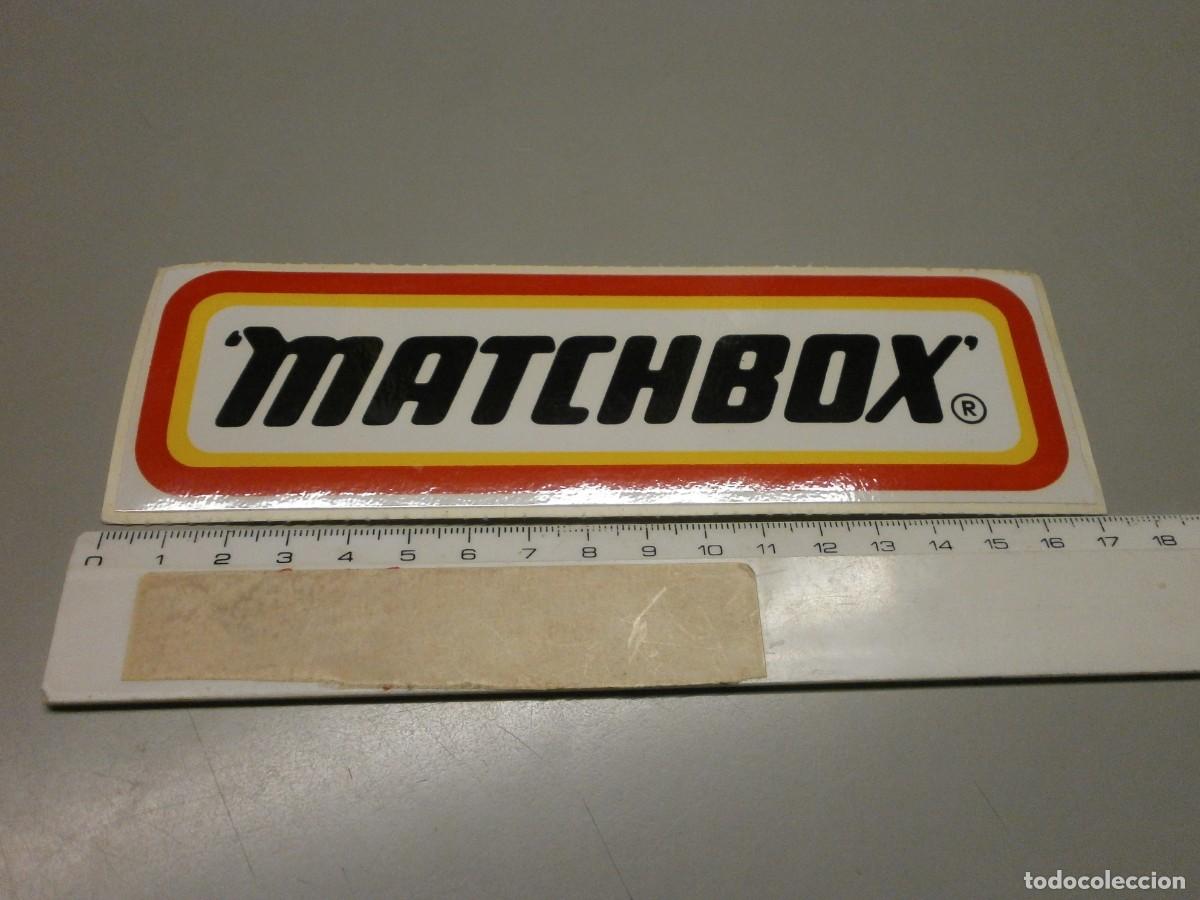 Coches a escala Matchbox: pegatina original de tienda marca matchbox - Foto 1