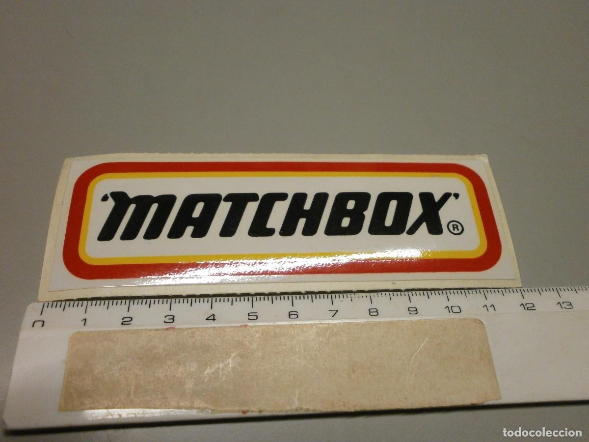 Coches a escala Matchbox: pegatina original de tienda marca matchbox - Foto 1