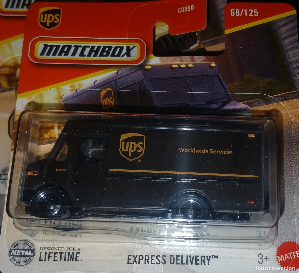 Coches a escala Matchbox: Furgon UPS Express Delibery - Matchbox - Foto 6