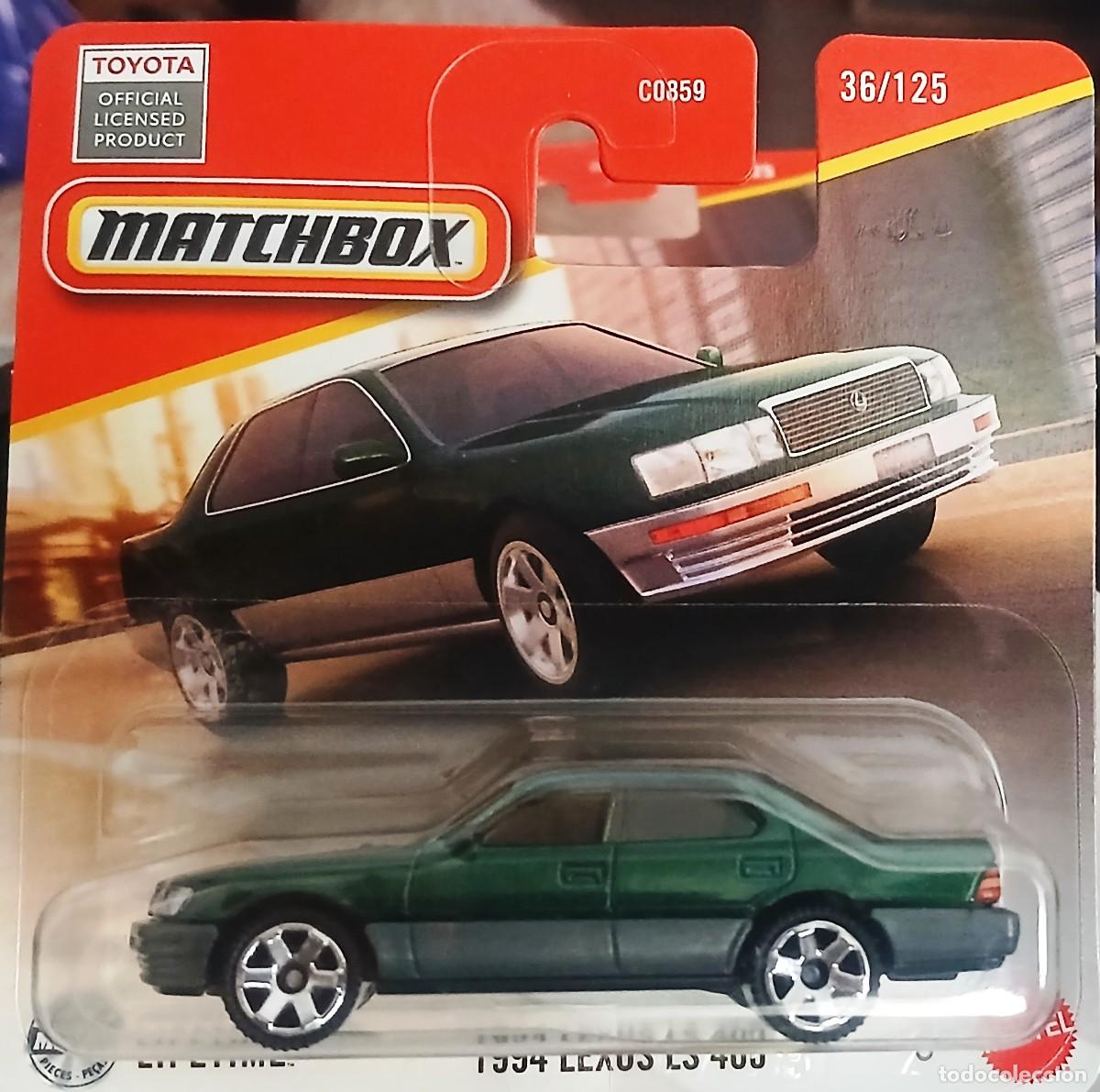 Coches a escala Matchbox: Lexus LS 400 1994 verde - Matchbox - Foto 3