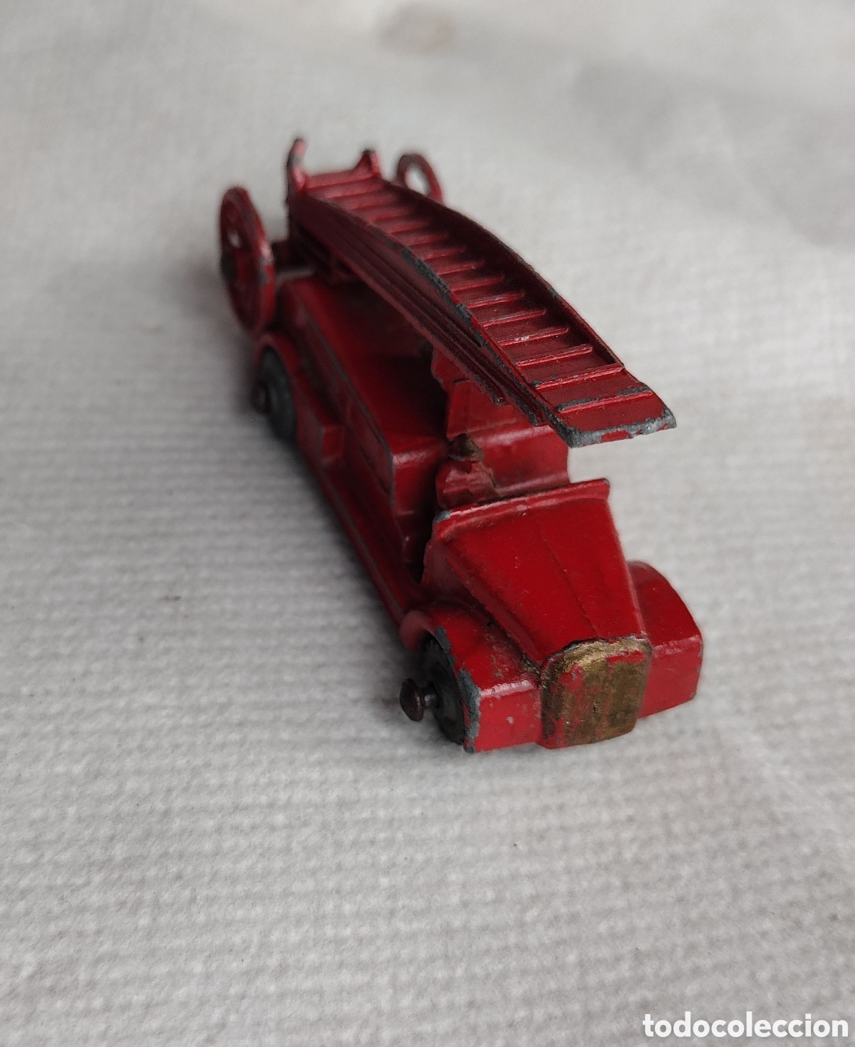 Coches a escala Matchbox: MATCHBOX 9A DENNIS FIRE ESCAPE bomberos - Foto 2
