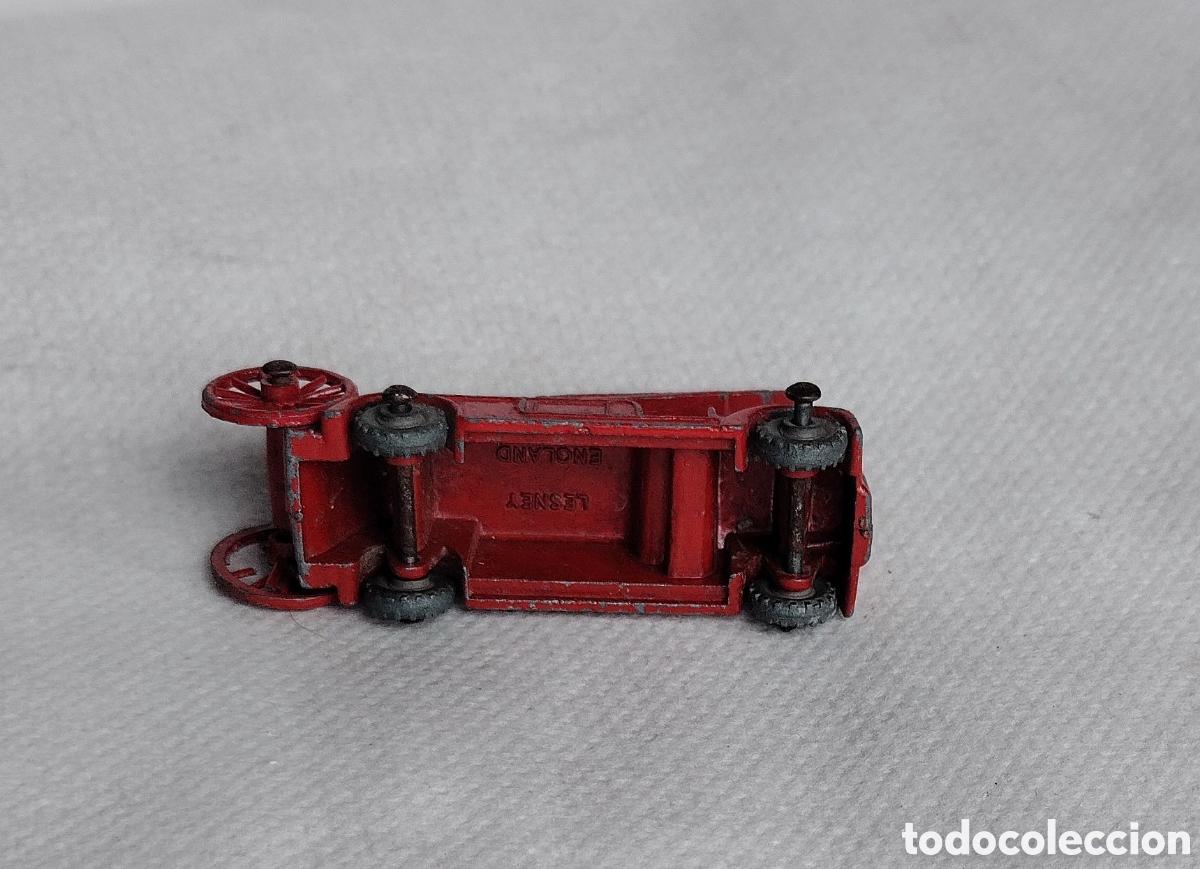 Coches a escala Matchbox: MATCHBOX 9A DENNIS FIRE ESCAPE bomberos - Foto 3