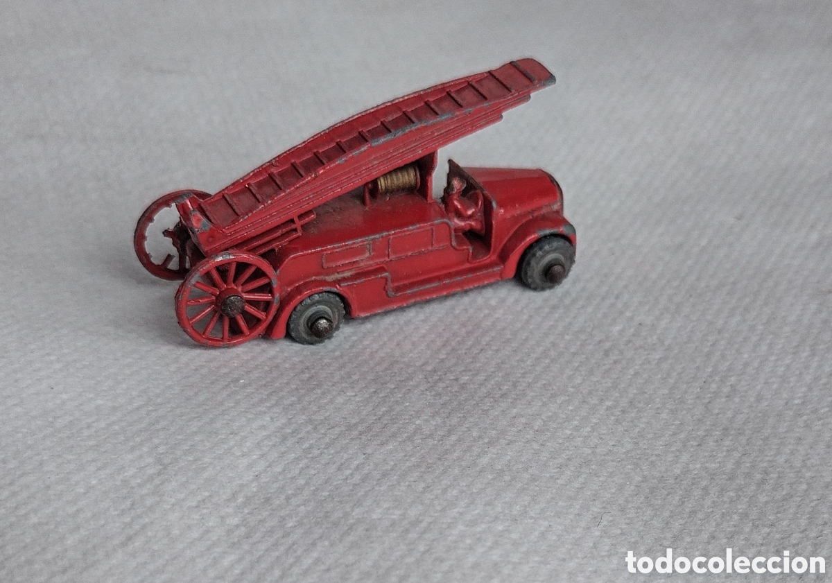 Coches a escala Matchbox: MATCHBOX 9A DENNIS FIRE ESCAPE bomberos - Foto 1