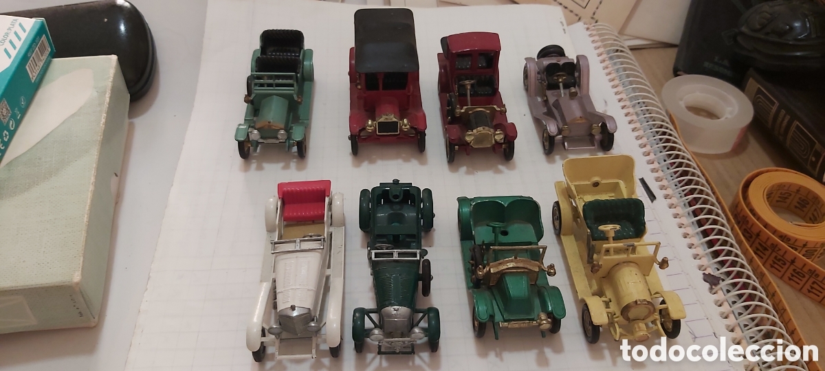 Coches a escala Matchbox: 8 COCHES LESNEY. ANTIGUOS - Foto 1