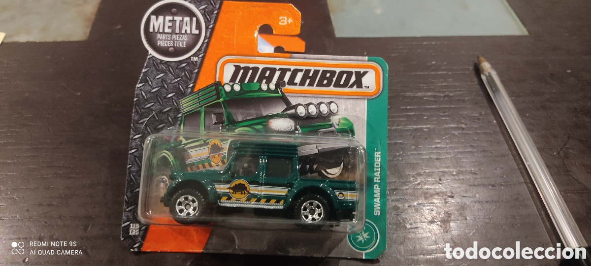 Coches a escala Matchbox: Matchbox Swamp Raider 4x4 1:64 - Foto 1
