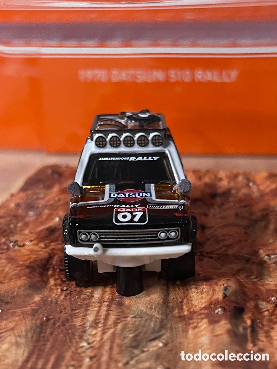 Coches a escala Matchbox: Matchbox Datsun 510 Rally - Foto 3