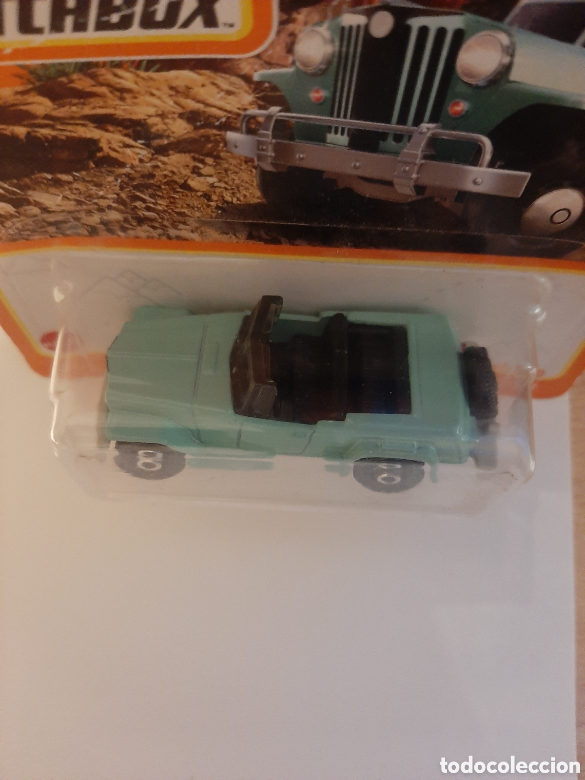 Coches a escala Matchbox: MATCHBOX JEEP WILLYS JEEPSTER 1948 - Foto 2