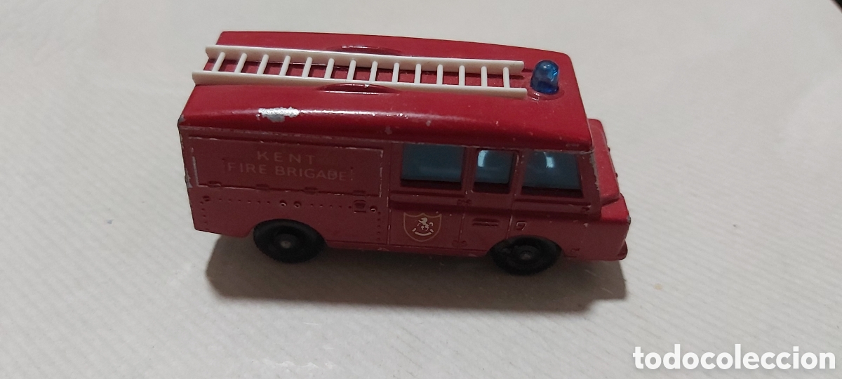 Coches a escala Matchbox: LAND ROVER-BOMBEROS. MATCHBOX - Foto 2