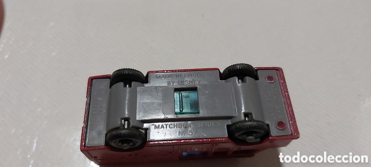 Coches a escala Matchbox: LAND ROVER-BOMBEROS. MATCHBOX - Foto 4
