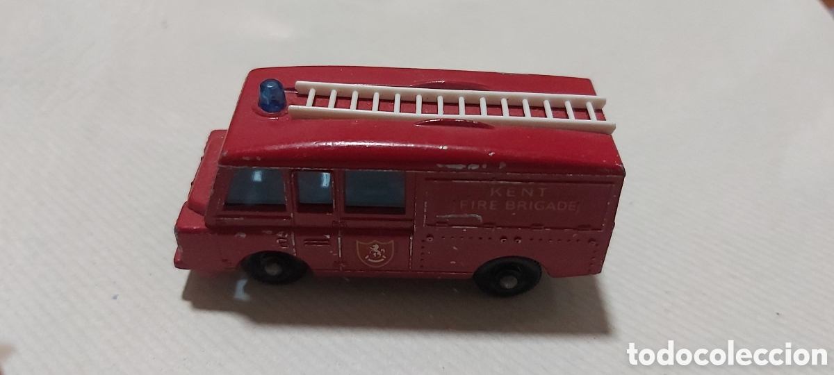 Coches a escala Matchbox: LAND ROVER-BOMBEROS. MATCHBOX - Foto 1