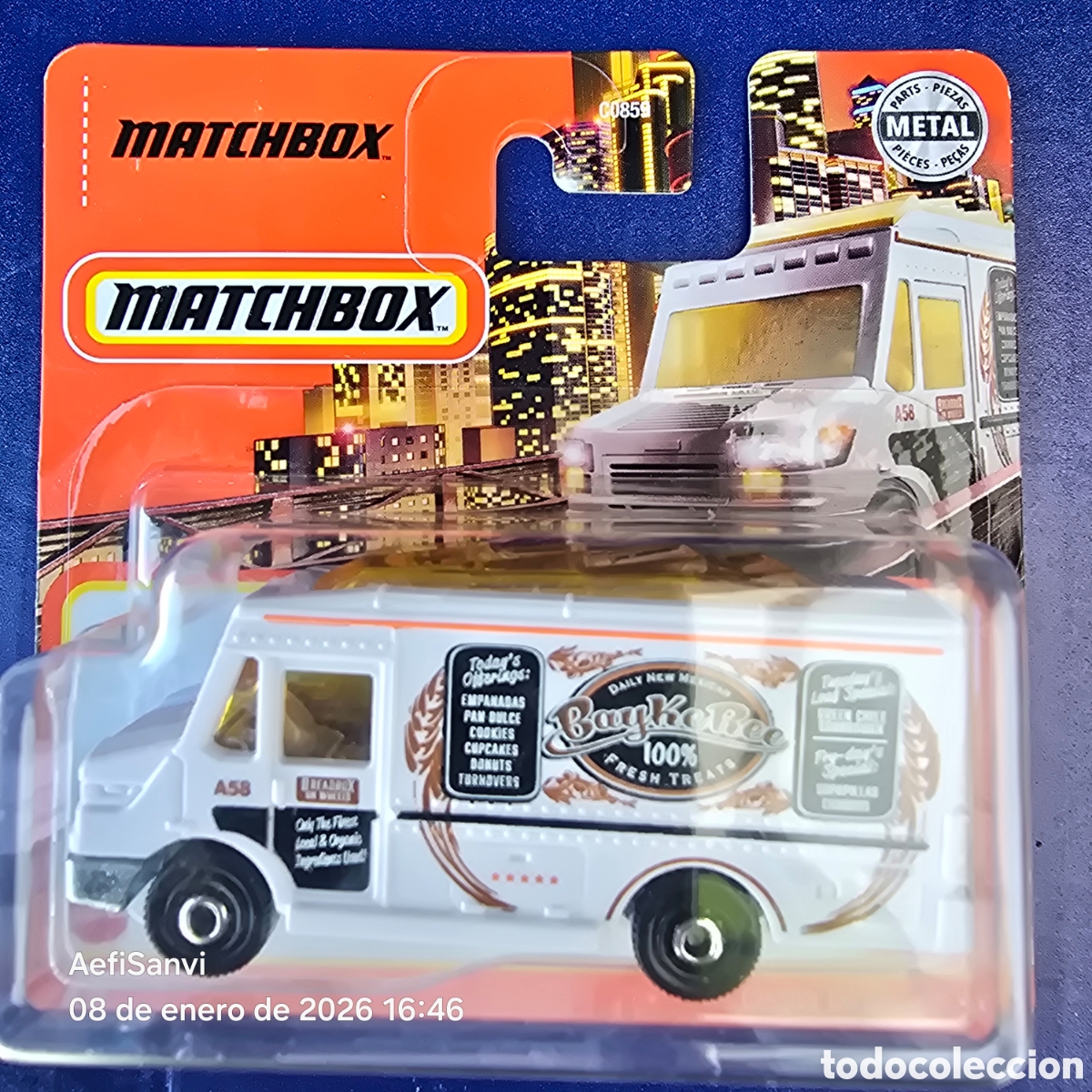 Coches a escala Matchbox: MATCHBOX: CHOW MOBILE II (24/100) (MATTEL) - Foto 1