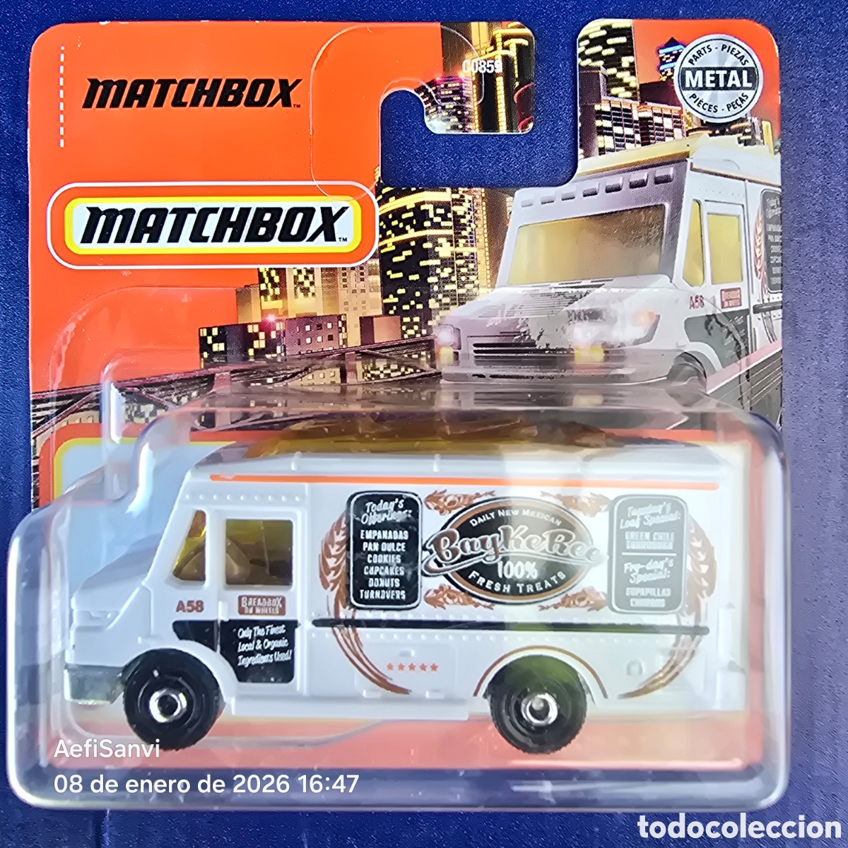 Coches a escala Matchbox: MATCHBOX: CHOW MOBILE II (24/100) (MATTEL) - Foto 1