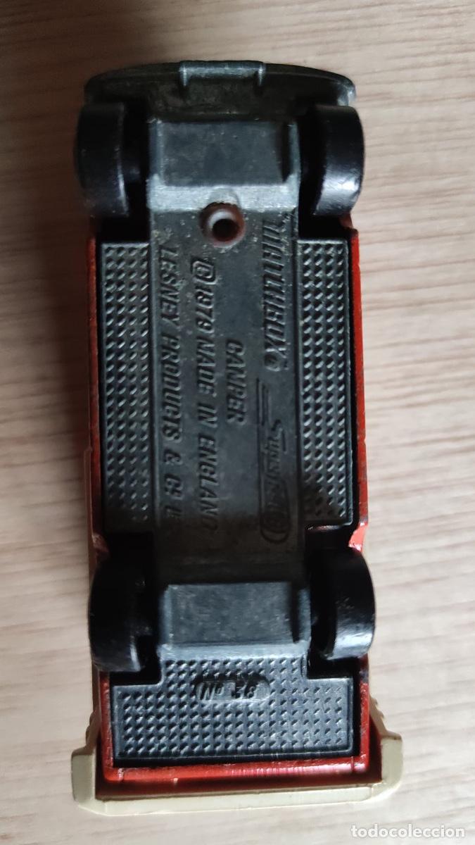 Coches a escala Matchbox: ANTIGUO COCHE CAMPER MATCHBOX - Foto 3