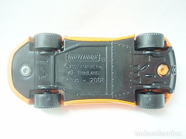 Coches a escala Matchbox: MATCHBOX MB750 E * 50 LOTUS EVORA DEL 2008 - Foto 5