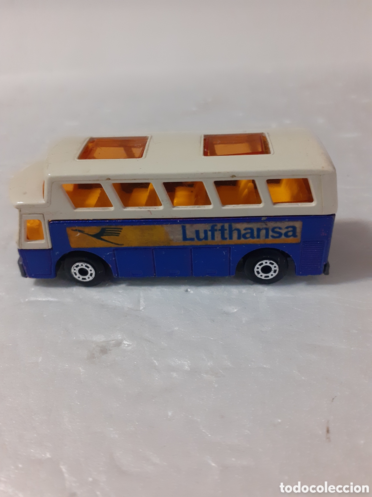 Coches a escala Matchbox: MATCHBOX AUTOBUS AEROPUERTO LUFTHANSA - Foto 3
