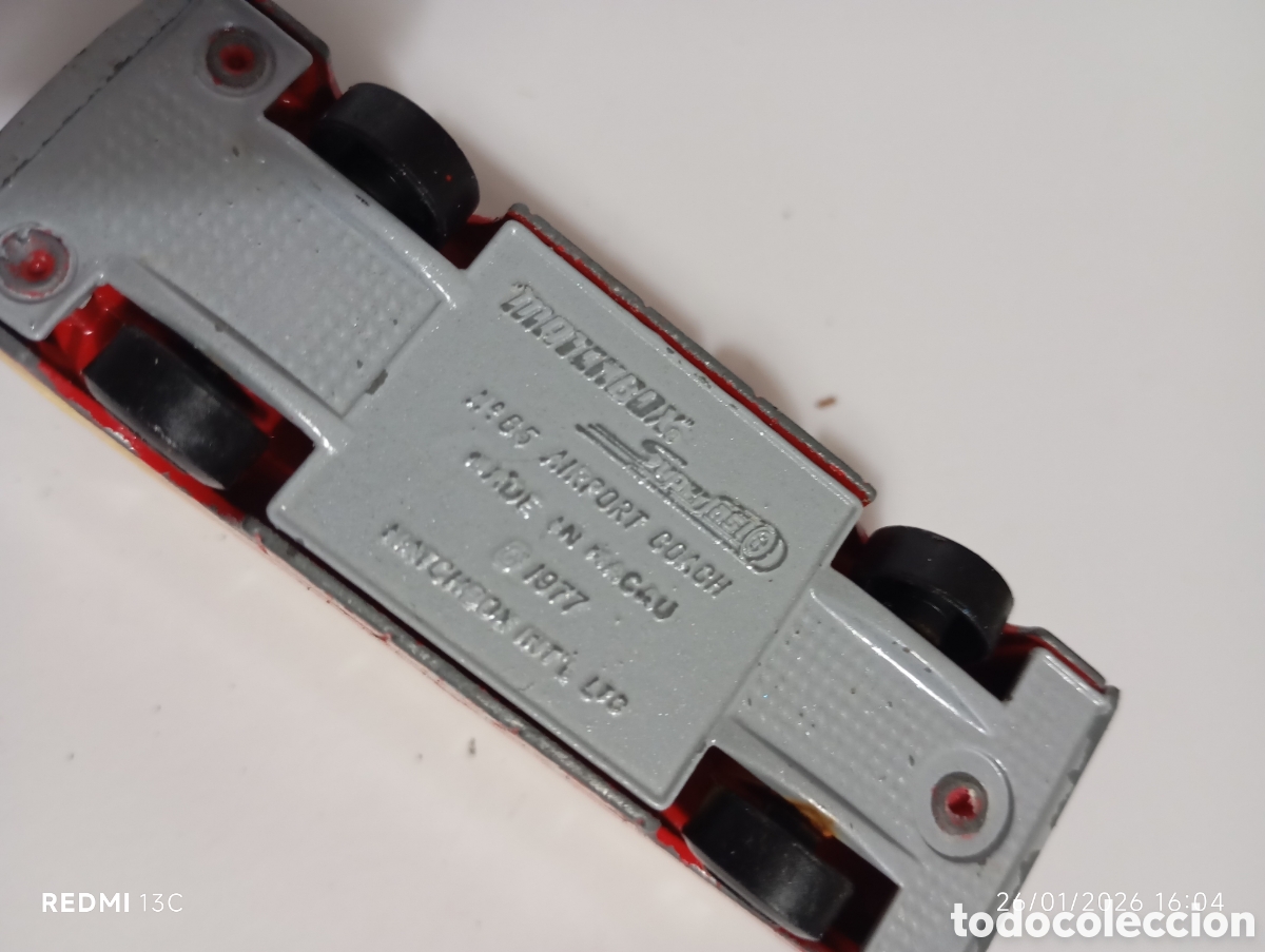 Coches a escala Matchbox: Matchbox Aiport Coach serie 65 escaso - Foto 3