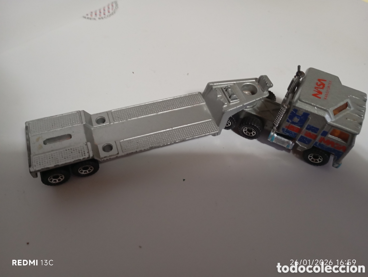 Coches a escala Matchbox: Matchbox s1-90 Trailer Nasa 1981 - Foto 1