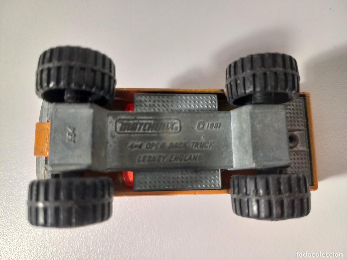Coches a escala Matchbox: MATCHBOX 4x4 OPEN BACK PICKUP &ldquo;BF GOODRICH&rdquo; Ref. 63. (A&ntilde;o 1981) - Foto 4