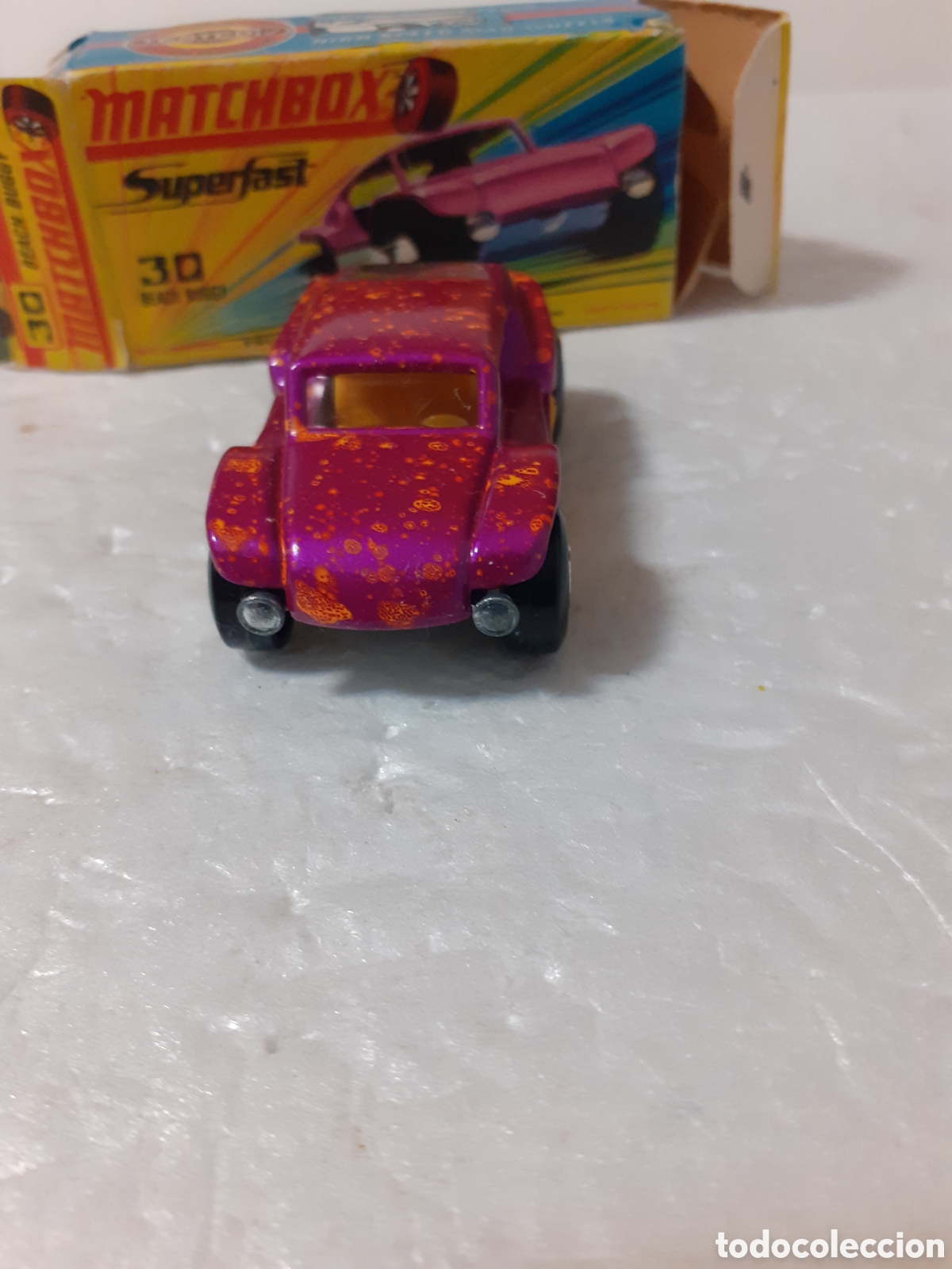 Coches a escala Matchbox: MATCHBOX SUPERFAST BUGGY BEACH EN CAJA - Foto 4