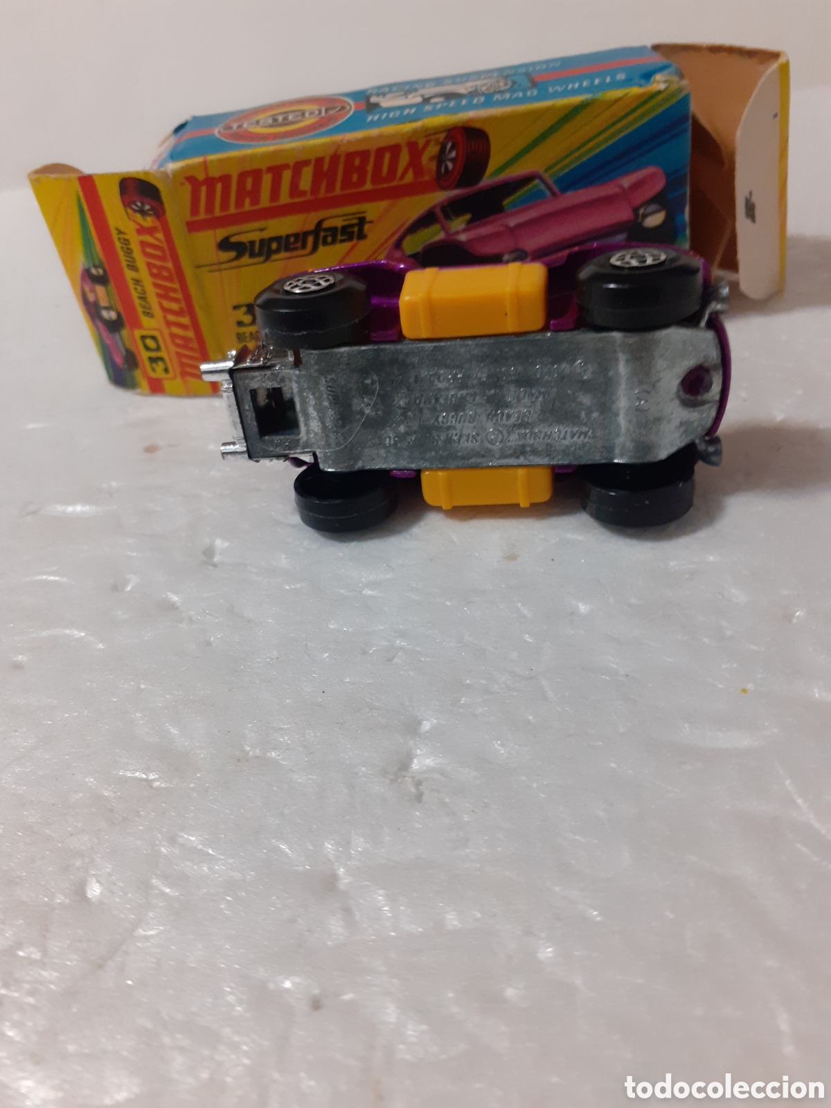 Coches a escala Matchbox: MATCHBOX SUPERFAST BUGGY BEACH EN CAJA - Foto 5