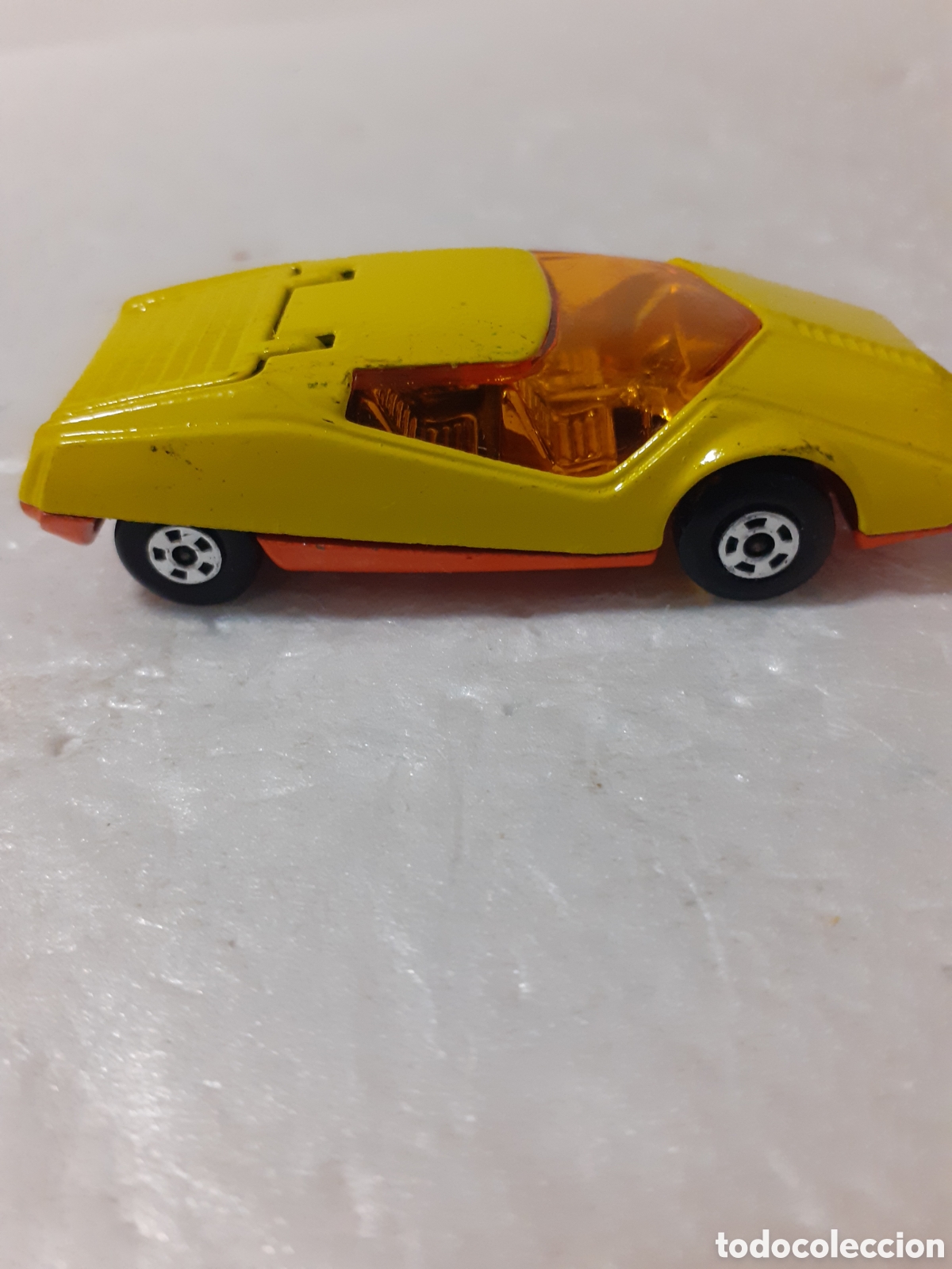 Coches a escala Matchbox: MATCHBOX SUPERFAST DATSUN REF 33 AMARILLO - Foto 3