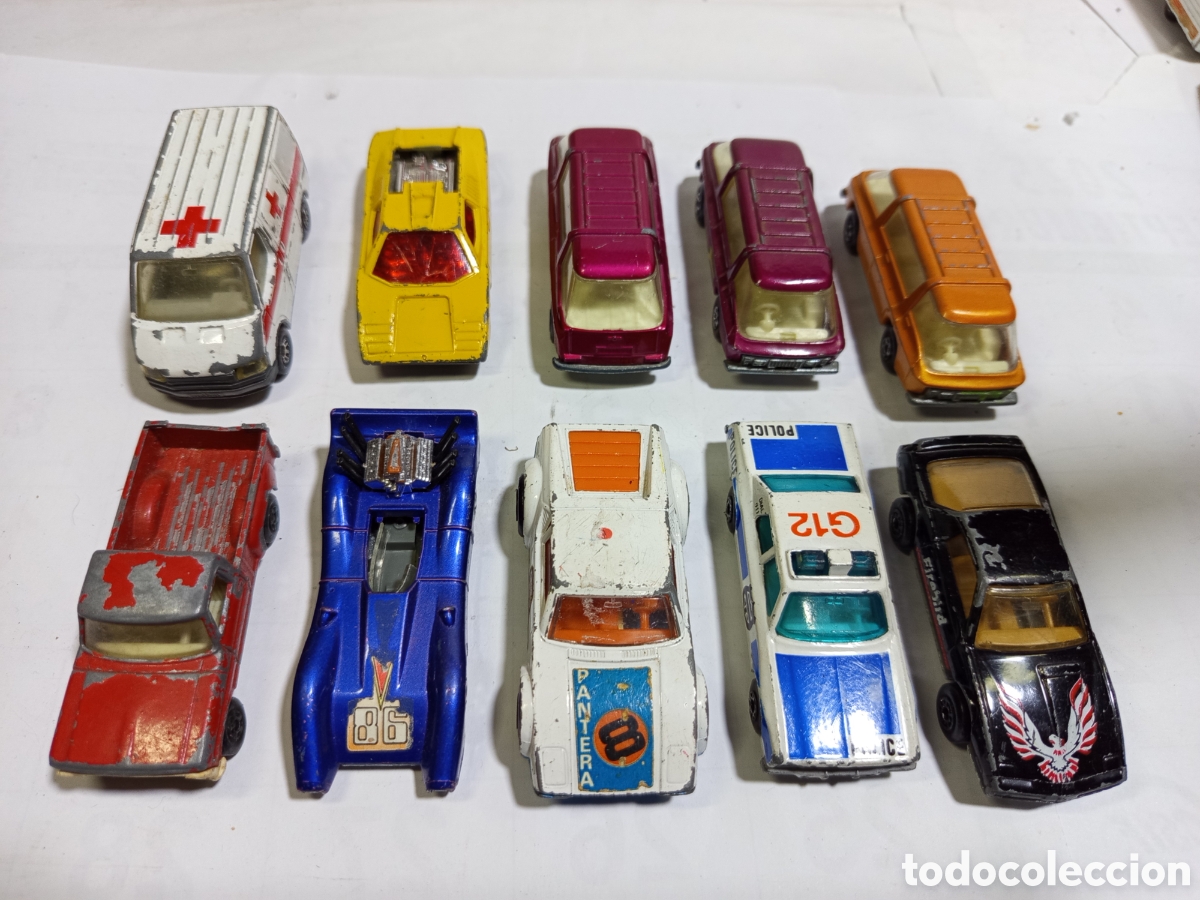 Coches a escala Matchbox: 10 veh&iacute;culos Matchbox - Foto 1