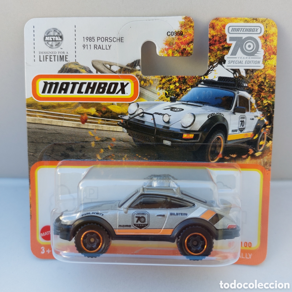 Coches a escala Matchbox: Porsche 911 rally matchbox - Foto 2