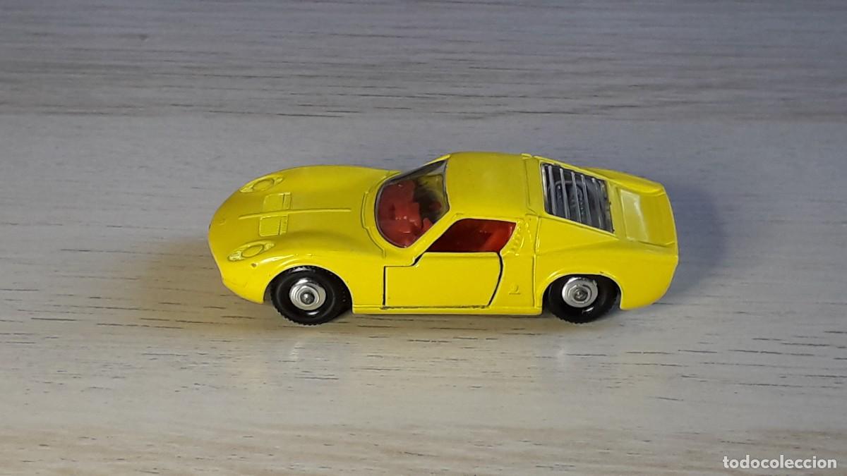 Coches a escala Matchbox: Lamborghini Miura # 33, metal, Lesney Matchbox England, original a&ntilde;o 1969.