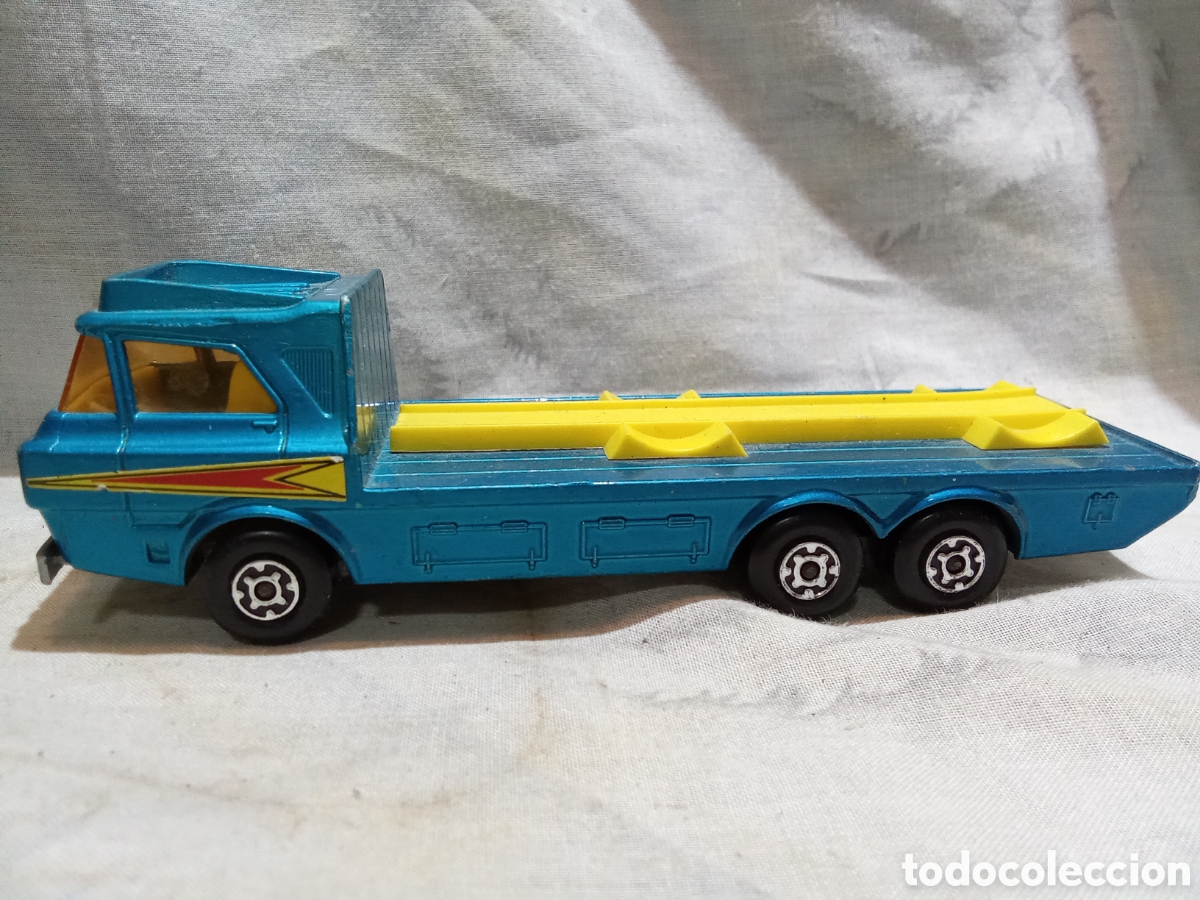 Coches a escala Matchbox: CAMI&Oacute;N K-21 TRACTOR TRANSPORTER DE MATCHBOX - Foto 2