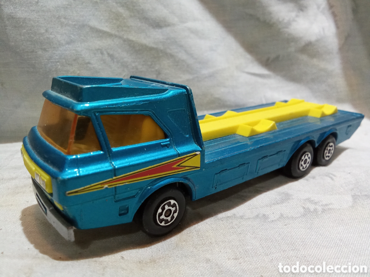 Coches a escala Matchbox: CAMI&Oacute;N K-21 TRACTOR TRANSPORTER DE MATCHBOX - Foto 1