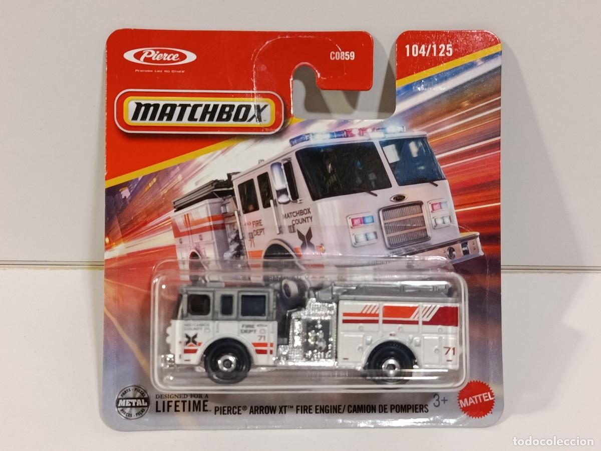 Coches a escala Matchbox: MATCHBOX PIERCE / ARROW XT FIRE ENGINE - Foto 1
