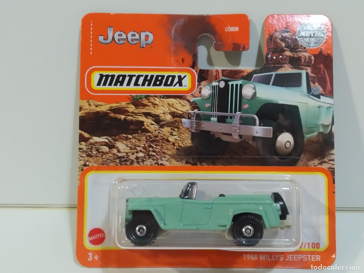 Coches a escala Matchbox: MATCHBOX WILLYS JEEPSTER 1948 - Foto 1