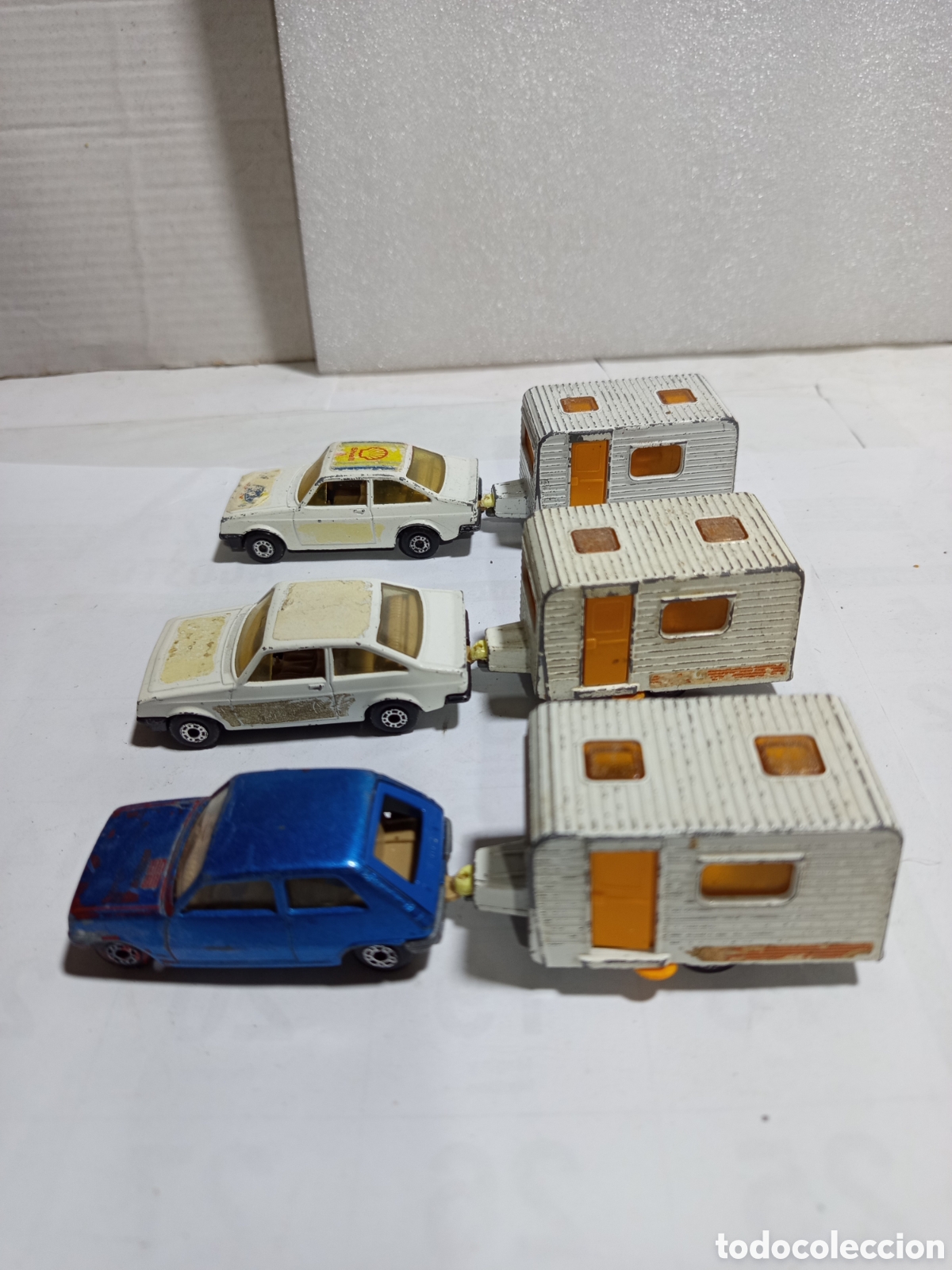 Coches a escala Matchbox: 3 coches y caravanas Matchbox - Foto 3
