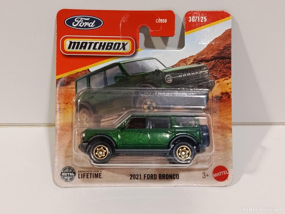 Coches a escala Matchbox: MATCHBOX FORD BRONCO VERDE 2021 - Foto 1