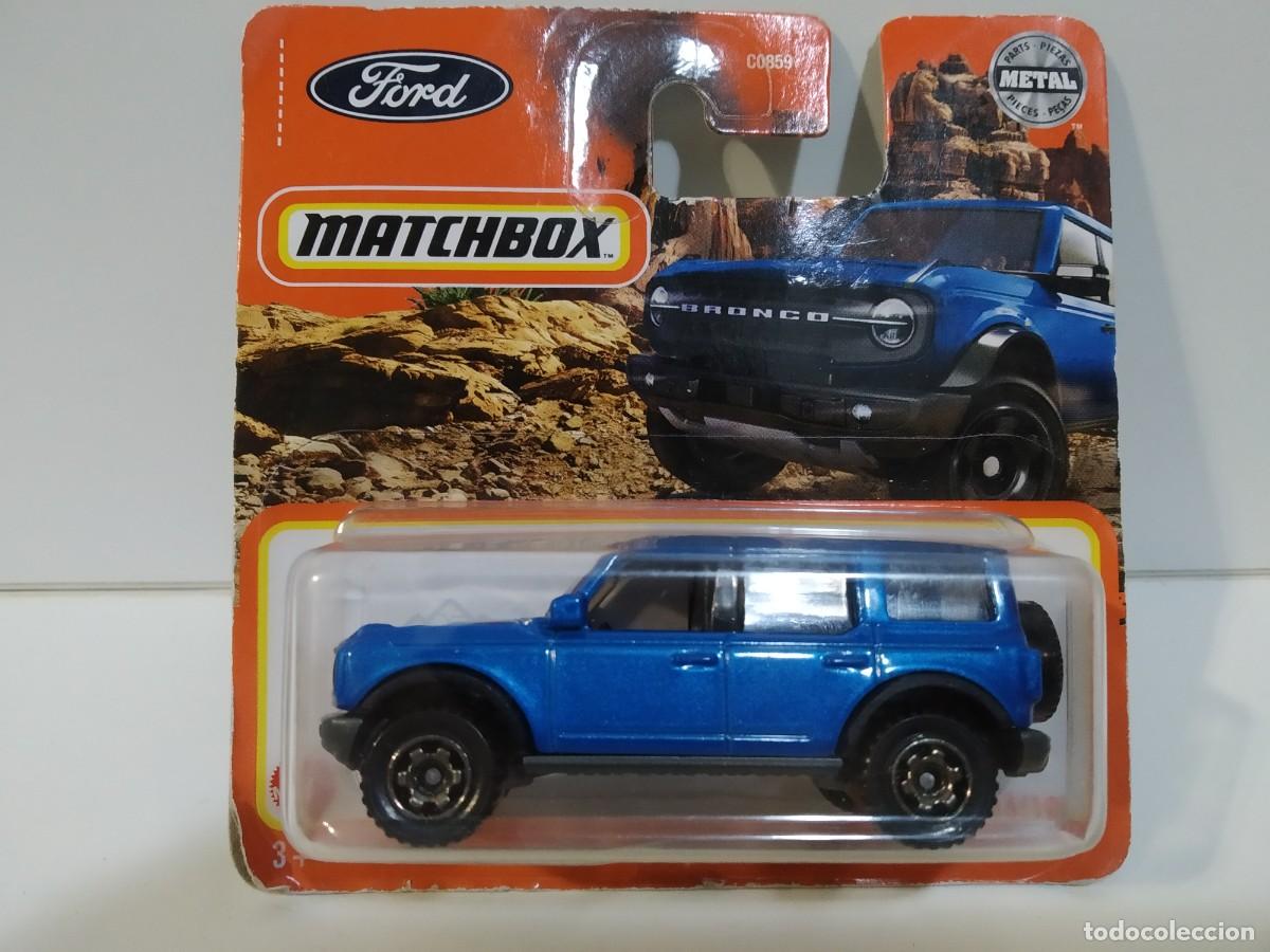 Coches a escala Matchbox: MATCHBOX FORD BRONCO AZUL 2021 - Foto 1