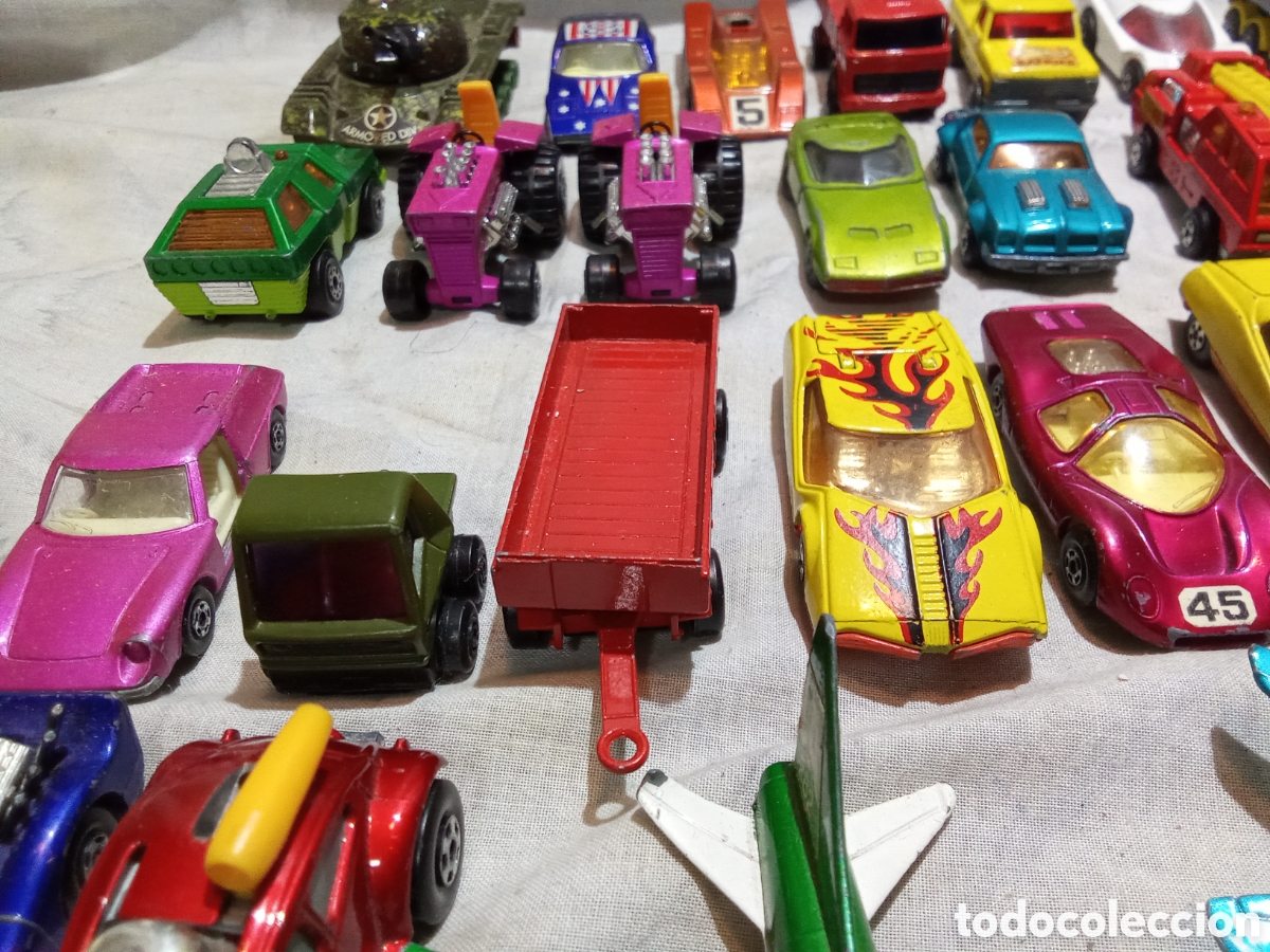 Coches a escala Matchbox: MEGALOTE DE 38 COCHES MATCHBOX - Foto 4