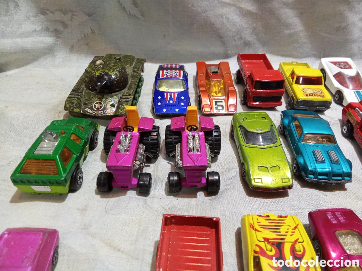 Coches a escala Matchbox: MEGALOTE DE 38 COCHES MATCHBOX - Foto 6