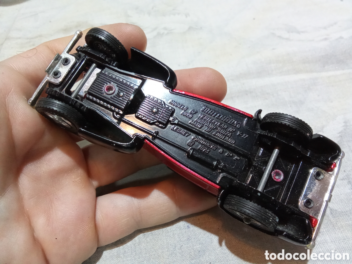 Coches a escala Matchbox: HISPANO-SUIZA, 1938 DE MATCHBOX - Foto 5