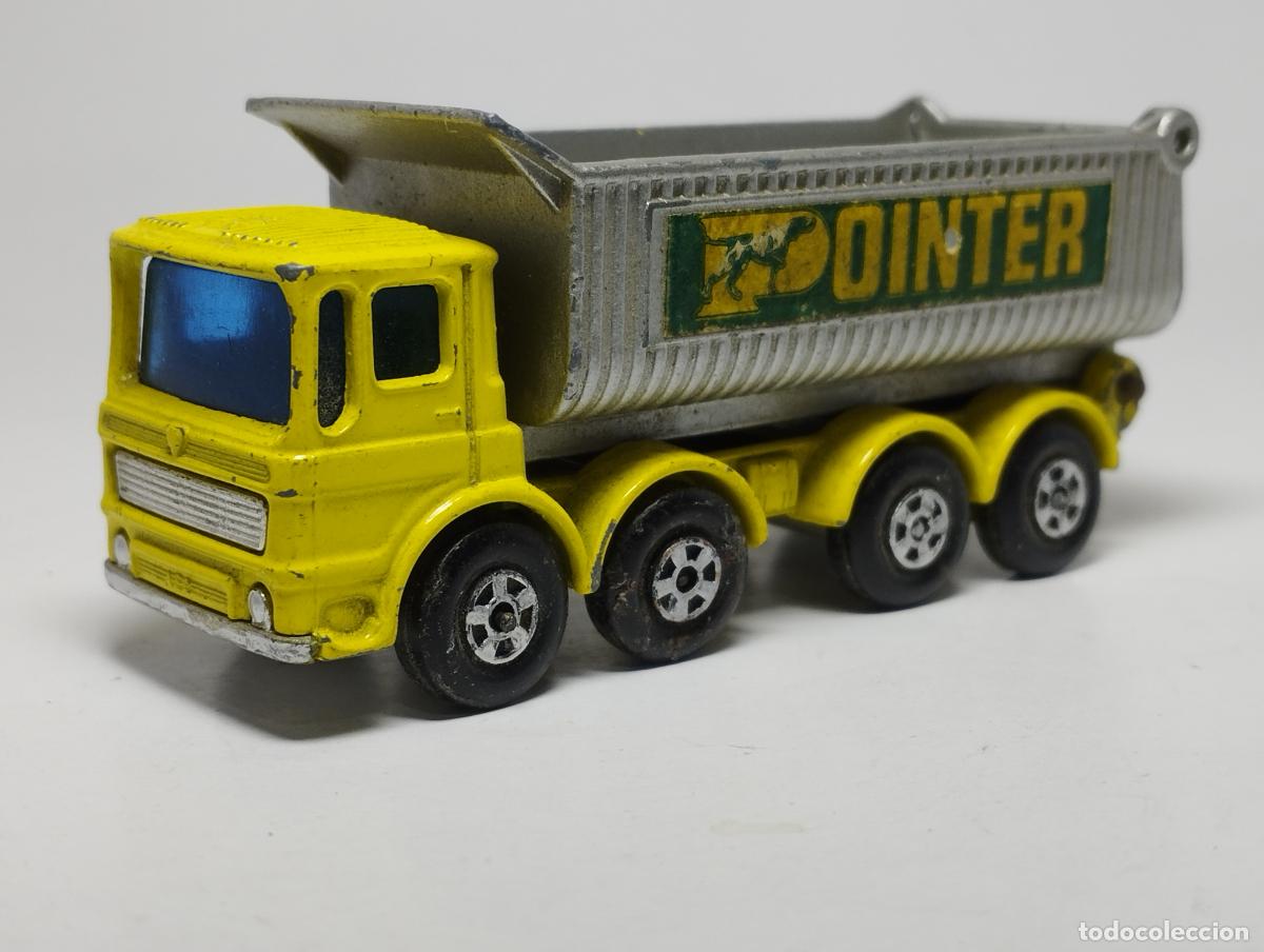 Voitures miniatures Matchbox: CAMION DUMPER VOLQUETE LEYLAND ERGOMATIC CAB POINTER DE MATCHBOX SUPERFAST 1,64 BUENO