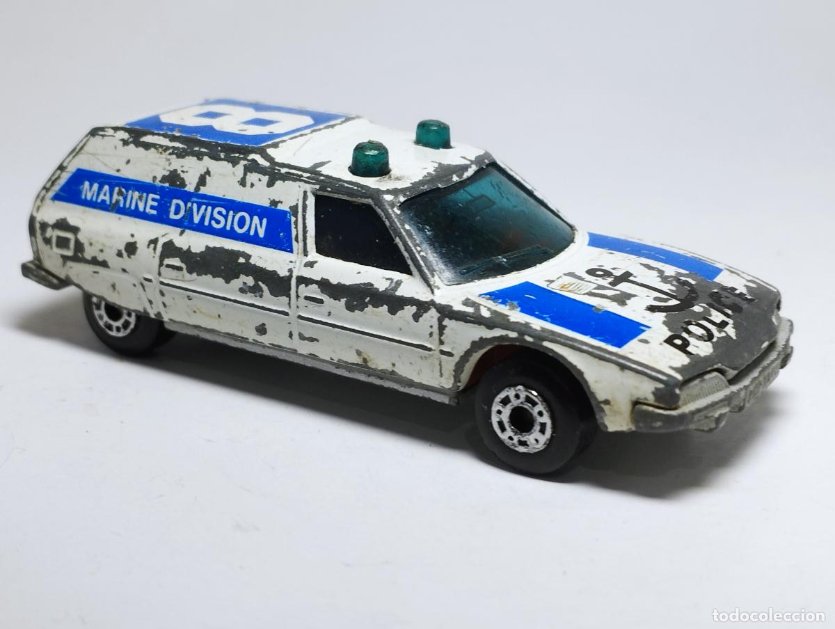 Voitures miniatures Matchbox: CITROEN CX BREAK POLICE MARINE DIVISION DE MATCHBOX SUPERFAST 1,64