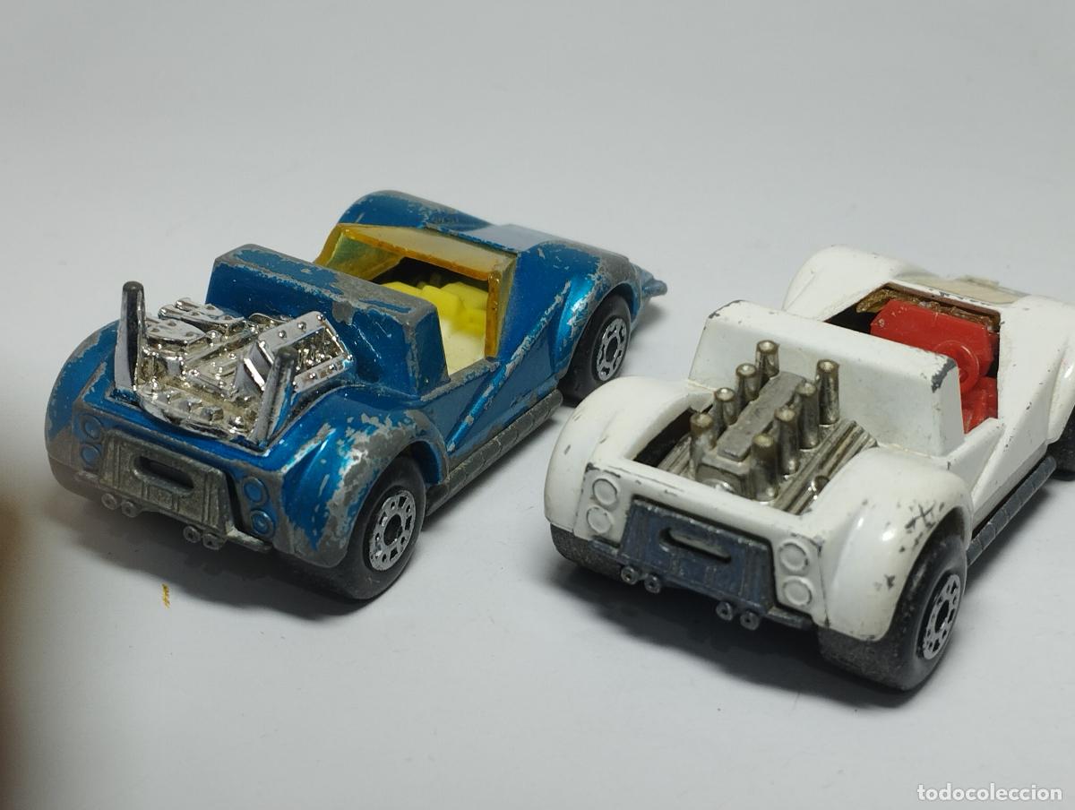 Coches a escala Matchbox: LOTE 2 COCHES HELLRAISER 55 DE MATCHBOX SUPERFAST 1,64 - Foto 3